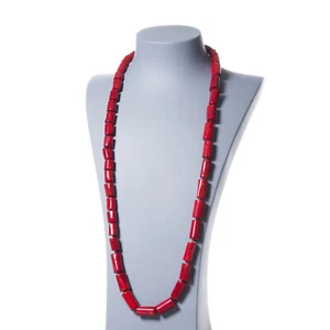 Collana con Barilotti di Corallo Bambù - Foto 1 di 2