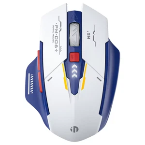 Mecha Edition 2.4G Wireless Silent Rechargeable Mouse with LED for PC/Laptop - Picture 1 of 8