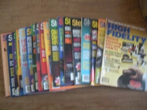 STEREO REVIEW AND HIGH FIDELIEY MAGAZINE COLLECTION 20 ISSUES - Picture 1 of 1