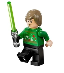 Minifigura LEGO Disney Star Wars Holiday Luke Skywalker genuina sw1382 - Imagen 1 de 2