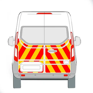 Ford Custom Transit MK1 Haut Toit 13-22 Chevron Kit Demi Engineering Grade - Picture 1 of 3