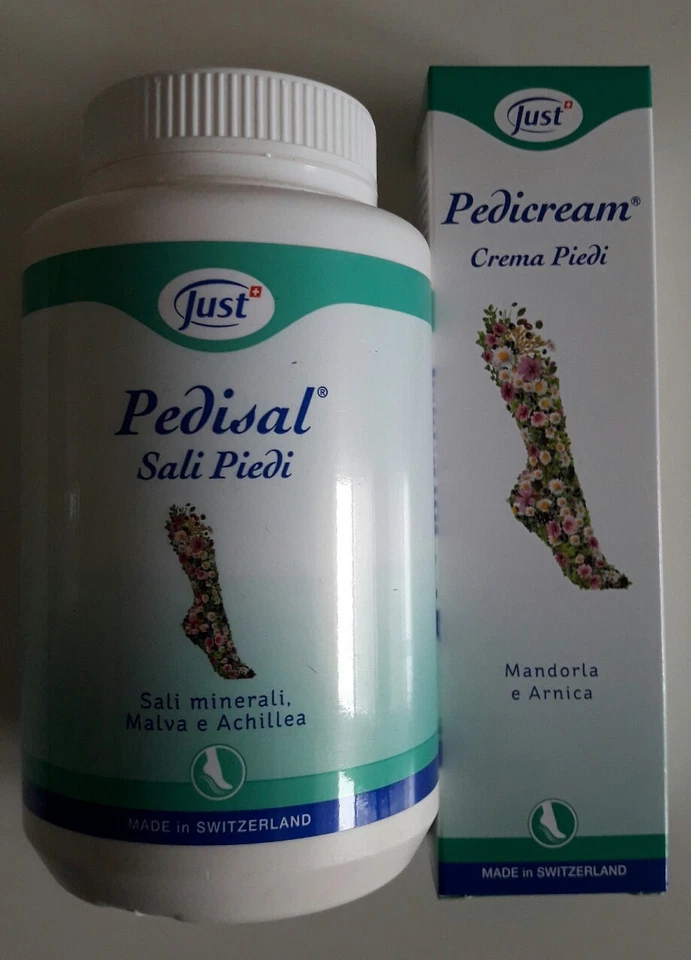 Just trattamento piedi Pedicream 30 ml + pedisal 500 gr + omaggio - Immagine 1 di 1