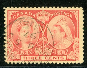 CANADÁ 1897 USADO #53, REINA VICTORIA DIAMANTE JUBILEO!! UU33 - Imagen 1 de 2