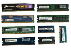 PC Ram Cards Verschiedene Marken (Mengenpreise im Angebot) - Bild 1 von 2