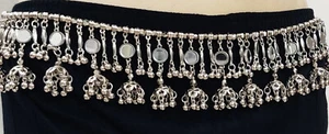 Elegant BELT Tribal Fusion Belly Dance Boho Gypsy Kuchi Skirt Costume Jewelry - Picture 1 of 6
