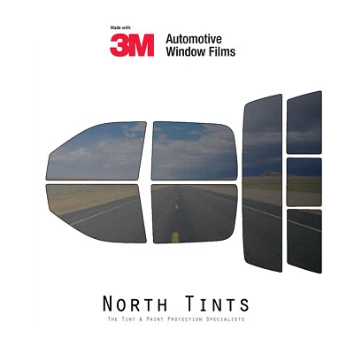 Película de tinte de ventana precortada 3M COLOR ESTABLE Dodge Ram 2500 2014-2026 4 puertas doble cabina Foto 1 de 4