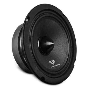 Black Diamond 6.5" Loudspeaker Midrange with Bullet, 500W Max, 250W RMS DIA-M6.4 - Picture 1 of 6