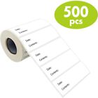 Removable Food Storage Stickers Leaves No Residue Food Date Labels  for Kitchen