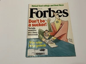Forbes Magazine February/ February 9, 1998 - DONT BE. A SUCKER - Picture 1 of 4