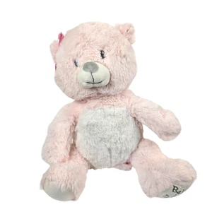 Pink Teddy Bear Plush Cuddle Barn Babys First Musical Toy Battery Operated Music - Picture 1 of 14