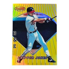 1996 Bowman's Best | Previews | Refractor | #BBP1 |  Chipper Jones