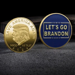 Commemorative Coin Save America Again 2024 President Donald Trump Collection - Picture 1 of 6