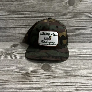 Cappello Whiskey Bent Co verde mimetico snapback - Foto 1 di 5