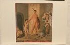 Postcard Art Pompeii Wall Painting of Thesus Slayer of the Minotaur - posted