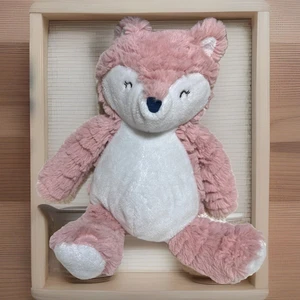 Carter's Just One You Sleepy Fox Plush Pink 2021 Lovey 12" Stuffed Animal #68023 - Picture 1 of 7