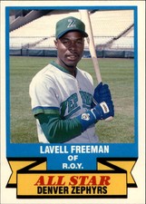 1988 Triple A All-Stars CMC #10 La Vel Freeman