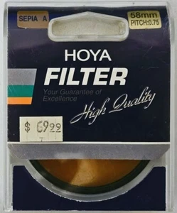 Hoya 58mm paso: 0,75 filtro sepia A - Imagen 1 de 1