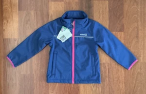 NWT Kamik Jacket SoftShell Reflective Lined, Estate Blue, Girls Boys Sz 4 104 - Picture 1 of 8