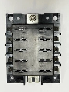 PANEL DE FUSIBLES DE 10 VÍAS/CAJA/SOPORTE GM AUTOMOTRIZ COCHE BARCO RV Marina - Imagen 1 de 7