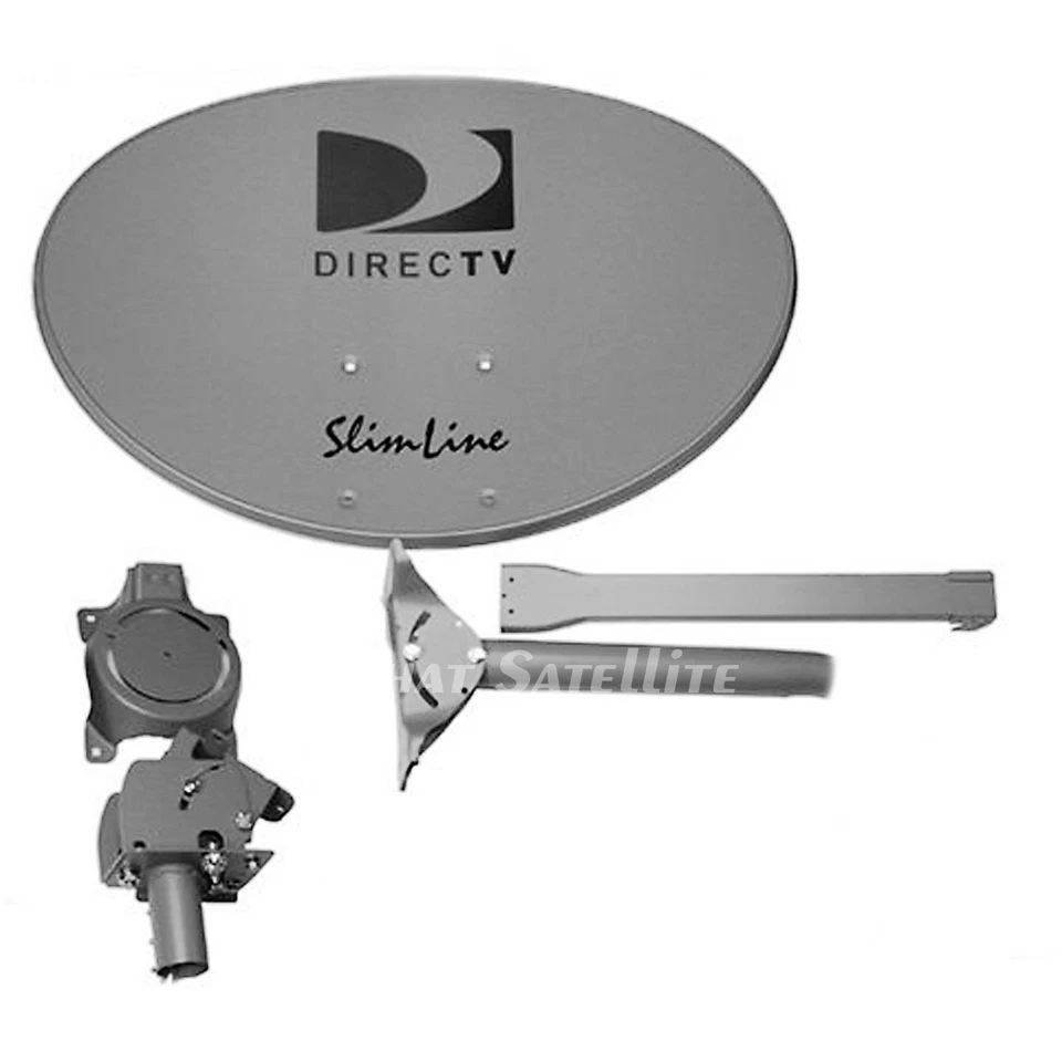 LOTE de 16 KIT DE PLATOS DIRECTV SWM KAKU SATÉLITE SLIM LINE HD SATÉLITE SIN LNB Foto 1 de 1