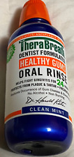 THERA BREATH DENTIST FORMULATED HEALTHY GUMS ORAL RINSE GINGIVITIS FOR 24 HOURS