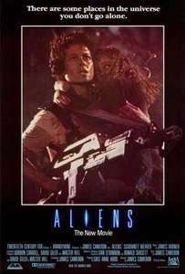 ALIENS Movie POSTER PRINT 27x40 Sigourney Weaver Michael Biehn Lance Henriksen - Picture 1 of 1