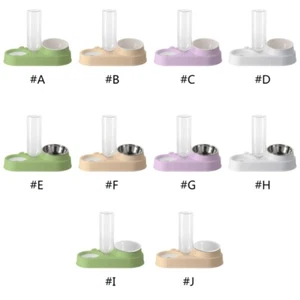 Dogs Bowl Automatic Cats Bowl with Detachable Bowl Pet Feeders - Picture 1 of 18