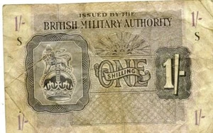 British Military Authority 1 Shilling 1943 - Picture 1 of 2