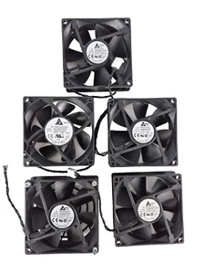 5er SET Delta Lüfter, cooling fan AFB0912VH, 4-Pin, 90 x 90 x 25 mm, 12 V - Bild 1 von 4