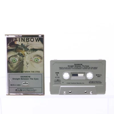Rainbow Straight Between The Eyes Cassette Tape 1982 Foto 1 de 2