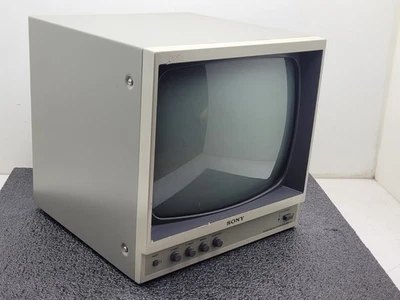 SONY ssm-121 Black White Monitor 12 inch CRT BNC made in Korea 1995 - Image 1 of 4