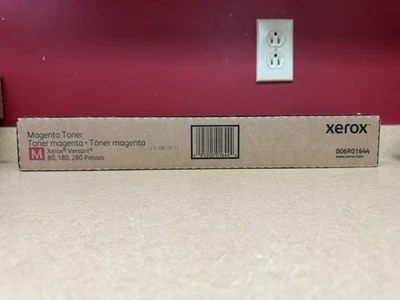 GENUINE OEM XEROX VERSANT 80 180 280 MAGENA TONER CARTRIDGE 006R01644 6R1644 NEW - Image 1 of 4