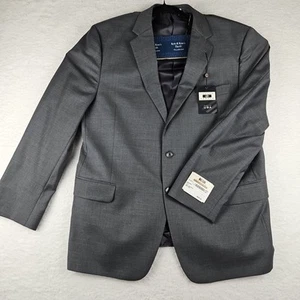 $900 NUEVO EE. UU. Hecho Joseph Abboud 3 Piezas Traje 46R 38w MODERNO AJUSTE 100% Lana - Imagen 1 de 24
