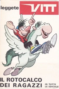 Cartolina Pubblicitaria_leggete VITT_IL ROTOCALCO DEI RAGAZZI_ ill. JACOVITTI_?? - Foto 1 di 1
