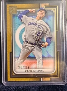2023 topps museum collection Zack Greinke /299 - #47 - Picture 1 of 2