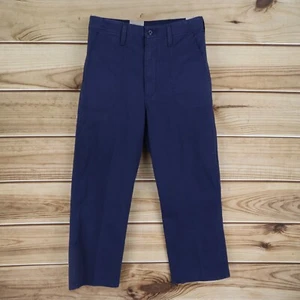 Levi's Pants Womens Size 12 Dark Blue Chinos Pockets Straight Leg High Rise NWT - Picture 1 of 9