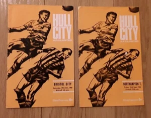 Hull City 1966/67 Division 2 Selection of League Programmes from menu - Picture 1 of 3