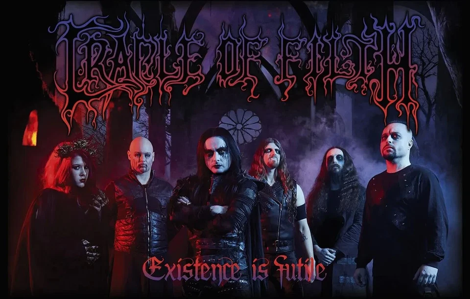 CRADLE OF FILTH existence textile poster / flag - Image 1 of 1
