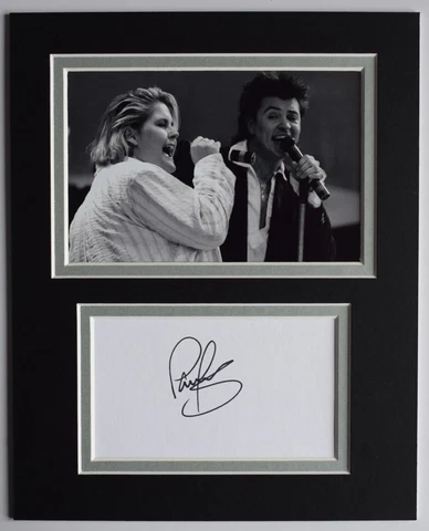 Paul Young Signed Autograph 10x8 photo display Music Singer Band Aid COA AFTAL Cover