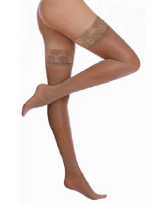 Sanagens STAY UP 140 den calze autoreggenti maglia liscia MALICE Sanagens - Immagine 1 di 3