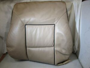BMW 7 series E38 facelift left front leather seat cover skin back 7644512