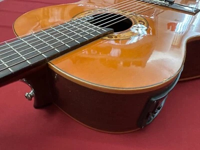 1990’s 7-STRING DEL VECCHIO AMPLIFIED CLASSICAL GUITAR MOD. STYLE 1005 - Image 1 of 4