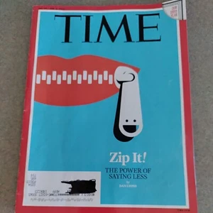 Time Magazine -January 30th 2023  Zip It power saying Less Brazil Coal India - Picture 1 of 7