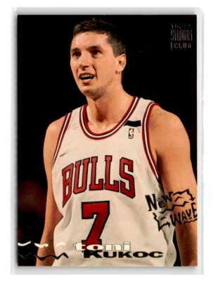 1993- Stadium Club New Wave-#275-Toni Kukoc RC-Chicago Bulls - Image 1 of 2