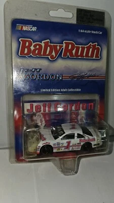 Action: JEFF GORDON #1 BABY RUTH FORD THUNDERBIRD. 1998 LIMITED EDITION w/ Card - Image 1 of 4