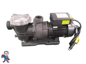 LX SEP 1.0HP Pool Pump Swimming Pool Pump 4980GPH In/Above Ground Pool Pump 1.5" - Picture 1 of 11