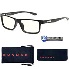 GUNNAR - Premium Reading Glasses - Blocks 35% Blue Light - Vertex, Onyx, Clear T