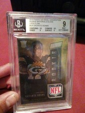 Devante Adams 2014 Panini National Convention Rookie Glove Lava Flow Bgs 9...