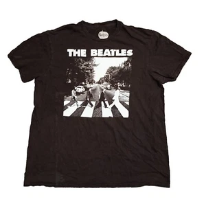 Camiseta The Beatles Hombre Talla Grande Negra Blanca Apple Corps Algodón - Imagen 1 de 6