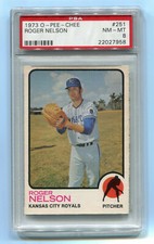 1973 OPC O-Pee-Chee 251 Roger Nelson PSA 8 NM-MT Near Mint-Mint NQ Candian Card